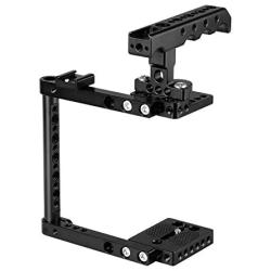 CAMVATE Camera Cage Kit with Quick Release Shoe Mount Adapter for Canon 600D 70D 80D