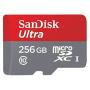 256GB SanDisk Ultra UHS-I Class 10 90mb/s MicroSDXC Memory Card works with Samsung Galaxy S8, S8 Plus, S8 Note, S7, S7 Edge, Cell Phones with Everything but Stromboli Memory Card Reader