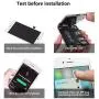 for iPhone 7 Plus Screen Replacement White LCD Screen 5.5" Touch Display 3D Digitizer Frame Assembly Set Compatible with A1661, A1784, A1785 with Screen Protector and Repair Tools Kit