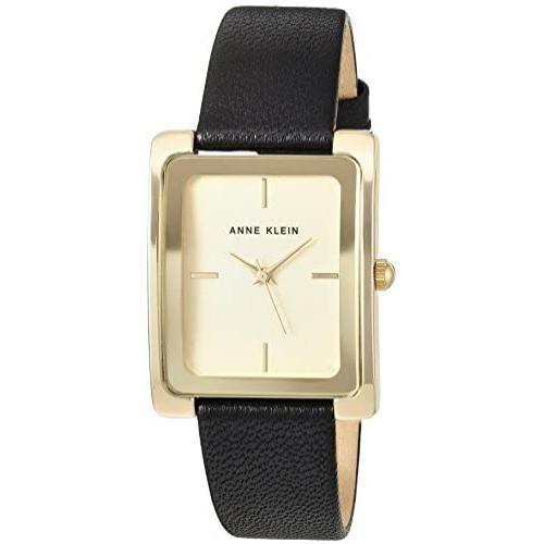 Anne Klein Womens Leather Strap Watch, AK/2706