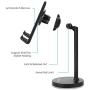 AONKEY Adjustable Cell Phone Stand, Desk Cellphone Holder Compatible with iPhone Xs Max XS XR X 6 6S 7 8 Plus, All Android Smartphone & iPad& Other 7”-13” Tablets