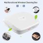 Phone Cleaner case, Cell Phone Wireless Charging Station, Multifunctional Cleaner Box Smartphone Cleaning Case Compatible for Airpods Pro iWatch iPhone 11 Pro Max 8 X XR XS Samsung Galaxy S10 Plus