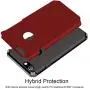 iPhone 7/8 Case, ImpactStrong Heavy Duty Dual Layer Protection Cover Heavy Duty Case for iPhone 7/8 (Deep Red)
