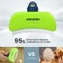 IOKHEIRA Dog Shedding Brush, Professional Dog Brush for Shedding with Quick Self-Cleaning Button, Effectively Reduces Shedding by Up to 95% for Dogs and Cats