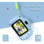 hyleton Digital Camera for Kids, 1080P FHD Kids Digital Video Camera with 2 Inch IPS Screen and 16GB SD Card for 3-10 Years Boys Girls Gift (Light Blue)