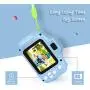 hyleton Digital Camera for Kids, 1080P FHD Kids Digital Video Camera with 2 Inch IPS Screen and 16GB SD Card for 3-10 Years Boys Girls Gift (Light Blue)