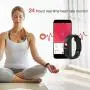 Kirlor Fitness Tracker, Colorful Screen Smart Bracelet with Heart Rate Blood Pressure Monitor,Smart Watch Pedometer Activity Tracker Bluetooth for Android & iOS Kirlor Fitness Tracker, Colorful Screen Smart Bracelet with Heart Rate Blood Pressure Monitor,Smart Watch Pedometer Activity Tracker Bluetooth for Android & iOS