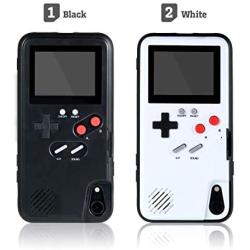 AISALL Gameboy iPhone Case Playable Gameboy Case for iPhone, 36 Classic Games Full Color Display Gameboy Phone Case Retro Gaming Phone Case Protective Cover (Black, iPhone 6/7/8 Plus)