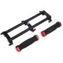 Diyeeni Dual Handle Gimbal Grip, Gimbal Extended Handlebar Kit Handheld Stabilizer Compatible with Most Stabilizers and Cameras.