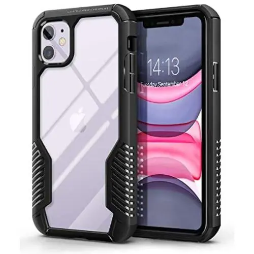 MOBOSI Vanguard Armor Designed for iPhone 11 Case, Rugged Cell Phone Cases, Heavy Duty Military Grade Shockproof Drop Protection Cover for iPhone 11 6.1 Inch 2019 (Matte Black) MOBOSI Vanguard Armor Designed for iPhone 11 Case, Rugged Cell Phone Cases, Heavy Duty Military Grade Shockproof Drop Protection Cover for iPhone 11 6.1 Inch 2019 (Matte Black)