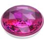 PopSockets: PopGrip with Swappable Top for Phones and Tablets - Disco Crystal Plum Berry