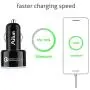 Ailun Fast Car Charger,Qualcomm Quick Charge 3.0 Adapter,Dual USB Port 35W,for iPhone X 8 8 Plus 7 7 Plus,6 6s,6s Plus,Galaxy s20, s20+ S20Ultra S9 S9+ S8 S8+ S7,S6,Note 9 8 5 4[Red Light]