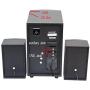Boytone BT-326F, 2.1 Bluetooth Powerful Home Theater Speaker System, with FM Radio, SD USB Ports, Digital Playback, 40 Watts, Disco Lights, Full Function Remote Control, for Smartphone, Tablet.