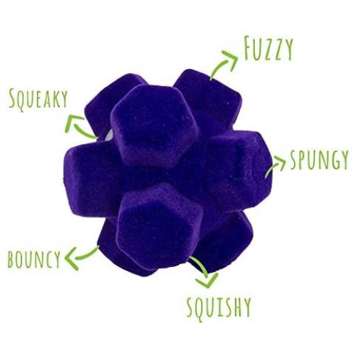 Pet Craft Supply Bouncy, Squishy, Floaty Dog Toy Ball with Super Squeaker