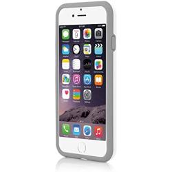 Incipio IPH-1185-WHTGRY iPhone 6S Case, Stowaway [Kickstand][Credit Card] Wallet Cover fits Both Apple iPhone 6, iPhone 6S - White/Gray