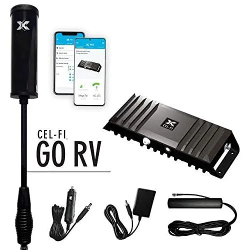 Cel-Fi GO RV | Mobile Cellular Signal Booster for RVs, Vanlifers, and Adventure Vehicles | Approved for use on All Major US Carriers Cel-Fi GO RV | Mobile Cellular Signal Booster for RVs, Vanlifers, and Adventure Vehicles | Approved for use on All Major US Carriers