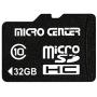 Micro Center 32GB Micro SD Card Class 10 Micro SDHC Flash Memory Card with SD Card Adapter