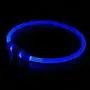 BSEEN LED Dog Collar, USB Rechargeable, Glowing pet Dog Collar for Night Safety, Fashion Light up Collar for Small Medium Large Dogs