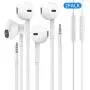 Axirtni 3.5mm in-Ear Wired Earbuds/Earphones/Headphones with Remote & Micphone Compatible with iPhone Apple 6s plus/6/5s/5c/Pad/S10 Android All 3.5 mm Audio Devices (2 Pack) - White Axirtni 3.5mm in-Ear Wired Earbuds/Earphones/Headphones with Remote & Micphone Compatible with iPhone Apple 6s plus/6/5s/5c/Pad/S10 Android All 3.5 mm Audio Devices (2 Pack) - White