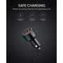 USB C Car Charger, AUKEY 36W 3-Port Fast Car Charger with 18W Quick Charge 3.0, 12V 3A PD Car Charger for iPhone 11 Pro Max XS XR X 8, AirPods, iPad, Samsung S20 Note 10, Google Pixel 4 4XL, Switch