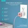 iPhone Charger, Overtime Apple MFi Certified 6ft Braided Lightning USB Cable with Dual Port Wall & Car Charger Adapter for iPhone 11 Pro Max X Xs XR 8 7 6s 5 SE, iPad Pro Air Mini – Rose Gold iPhone Charger, Overtime Apple MFi Certified 6ft Braided Lightning USB Cable with Dual Port Wall & Car Charger Adapter for iPhone 11 Pro Max X Xs XR 8 7 6s 5 SE, iPad Pro Air Mini – Rose Gold