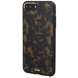 Sonix Brown Tort Cell Phone Case [Military Drop Test Certified] Protective Luxe Tortoise Shell Leopard Print Case for Apple iPhone 6+, 6s+, 7+, 8+