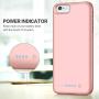 Feob Battery Case for iPhone 6Plus/6s Plus/7Plus /8Plus, for iPhone 6s Plus/6 Plus/7 Plus /8 Plus Rechargeable Charger Case(5.5 inch)-Rose Gold