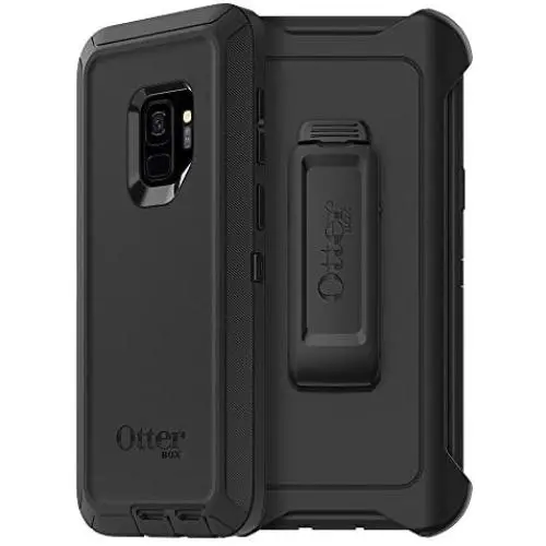 OtterBox DEFENDER SERIES Case for Samsung Galaxy S9 - Frustration Free Packaging - BLACK OtterBox DEFENDER SERIES Case for Samsung Galaxy S9 - Frustration Free Packaging - BLACK