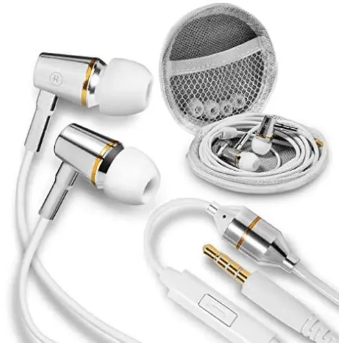 EMFProtector Anti-Radiation Air Tube Headphones for 99% EMF Reduction, Safe, Radiation-Free Earbuds with Microphone, Cell Phone Protection, Carry Case Included for iPhone & Other Devices EMFProtector Anti-Radiation Air Tube Headphones for 99% EMF Reduction, Safe, Radiation-Free Earbuds with Microphone, Cell Phone Protection, Carry Case Included for iPhone & Other Devices
