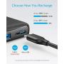 Anker Portable Charger, PowerCore Essential 20000mAh Power Bank with PowerIQ Technology and USB-C (Input Only), High-Capacity External Battery Pack Compatible with iPhone, Samsung, iPad, and More.