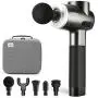 Naipo Massage Gun Deep Tissue Percussion Muscle Massager Handheld Electric Massager for Pain Relief Athlete Deep Muscle Relaxation Quiet Brushless Motor Cordless 2lbs Portable with Carrying Case Naipo Massage Gun Deep Tissue Percussion Muscle Massager Handheld Electric Massager for Pain Relief Athlete Deep Muscle Relaxation Quiet Brushless Motor Cordless 2lbs Portable with Carrying Case