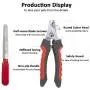 Alidu Pet Dog Nail Clippers Trimmers Cat Nail Clippers with Safety Guard Pet Dog Nail Trimmers for Small Dogs Cats and Pets Supplies.