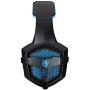 SADES 807 Multi-Platform Gaming Headset for Playstation 4 PS4 PC Computer Games, Noise Isolation Bass Surround Stereo Soft Earmuffs Over-Ear Headphones with Mic