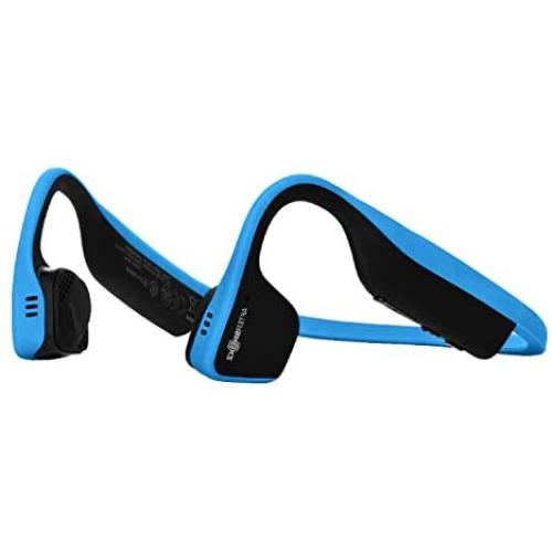 AfterShokz Titanium Bone Conduction Wireless Bluetooth Headphones, Ocean Blue