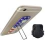 Finger Holder with Stand for Phones, AOLEY Cell Phone Grip | Finger Strap for iPhone Android Smartphone Car Holder Small Tablet (Stars and Stripes)