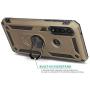 CasemartUSA Phone Case for [Motorola Moto G Power (XT2041)], [Ring Series][Gold] Full Rotating Metal Ring Cover with Kickstand (Tracfone, Straight Talk, Simple Mobile, Consumer Cellular)