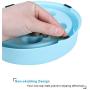 UPSKY Slow Feeder Dog Bowl Fun Feeder No Chocking Slow Feeder Bloat Stop Dog Food Water Bowl with Funny Pattern