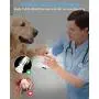 Peteast Dog Nail Grinder, Upgraded LED Lighting 2-Speed Nail Clippers USB Powerful Electric Nail Trimmer Paws Grooming Trimming for S/M/L Dogs Pets, 2 Grinding Wheels & Storage Bag Peteast Dog Nail Grinder, Upgraded LED Lighting 2-Speed Nail Clippers USB Powerful Electric Nail Trimmer Paws Grooming Trimming for S/M/L Dogs Pets, 2 Grinding Wheels & Storage Bag