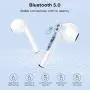 LETSCOM Wireless Earbuds, Bluetooth 5.0 Earbuds in Ear True Wireless Stereo Headphones, 20Hrs Playtime with Charging Case, Bluetooth Earbuds with Built-in Microphone for Sports and Work