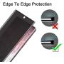 Galaxy Note 10 Privacy Screen Protector,SIHIVIVE Tempered Glass Anti Glare/Spy Anti-Scratch No Bubble 9H Hardness 3D Touch Compatible with Samsung Galaxy Note 10 (Black)