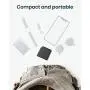 USB C Charger, RAMPOW 61W PD Charger [GaN Tech] Type C Power Delivery Wall Charger, Fast Charging Foldable adapter for MacBook Pro Air, Dell XPS 13, HP Spectre, iPad Pro, iPhone SE 11 Pro Max and More