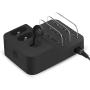 Ocim 6 Port USB Charging Station,Multiple Devices Desktop Charger Docking Organizer Compatible for Airpods Apple iWatch iPhone iPad Tablets and Smart Cell Phones