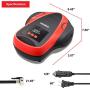 TEROMAS Tire Inflator Air Compressor, Portable DC/AC Air Pump for Car Tires 12V DC and Other Inflatables at Home 110V AC, Digital Electric Tire Pump with Pressure Gauge