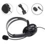 AmazonBasics Gaming Chat Headset for PlayStation 4 with Microphone - 4 Foot Cable, Black