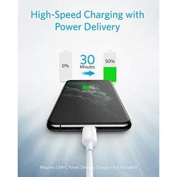 USB C to Lightning Cable (3 ft), Anker Powerline III MFi Certified Fast Charging Lightning Cable for iPhone 11 Pro 11 Pro Max X XS XR Max 8 Airpods Pro, Supports Power Delivery (White)