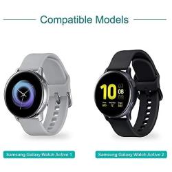 TUSITA Charger for Samsung Galaxy Active 1 2 SM-R500 SM-R830 SM-R820 Galaxy Watch 3 SM-R840 SM-R850 - USB Charging Cable 3.3ft 100cm - Smartwatch Accessories