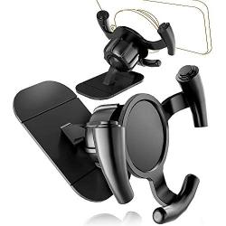 KHTONE Car Phone Mount 2 Pack Set, for Dashboard 360° Phone Holder, One-Hand Simple Operation (2 Dashboard Mount)