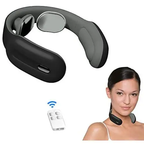 Neck Massager,Intelligent Portable Neck Massager with Heat Cordless,3 Modes 15 Levels Smart Deep Tissue Trigger Point Massage Use at Home,Office,Outdoor,Car Neck Massager,Intelligent Portable Neck Massager with Heat Cordless,3 Modes 15 Levels Smart Deep Tissue Trigger Point Massage Use at Home,Office,Outdoor,Car