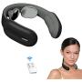 Neck Massager,Intelligent Portable Neck Massager with Heat Cordless,3 Modes 15 Levels Smart Deep Tissue Trigger Point Massage Use at Home,Office,Outdoor,Car