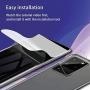 [ 4 Pack ] UniqueMe 2 Pack Soft TPU Screen Protector + 2 Pack Camera Lens Protector Tempered Glass for Samsung Galaxy S20 Ultra 5G / 4G(6.9 inch)